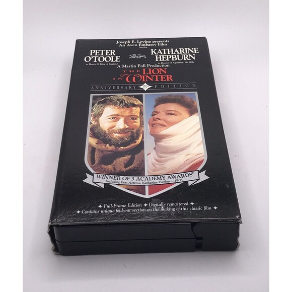 Lion in Winter, The - 25th Anniversary Edition (VHS, 1994) - Picture 1 of 2